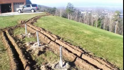 Off Grid mountain top 7.2 KW solar install from start to finish built