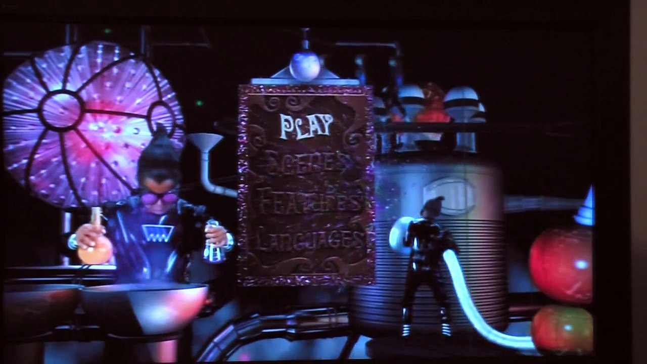 Charlie and the Chocolate Factory DVD Menu Walkthrough