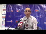 PBA post-game interview with Barako coach Koy Banal after win over Meralco