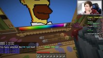 Minecraft | TRAYAURUS CASTLE!! | Pixel Painters Minigame