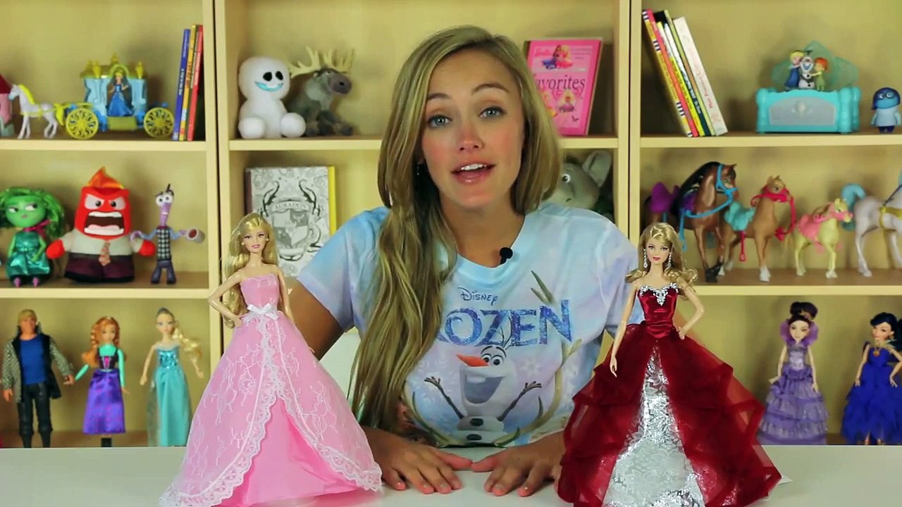 New 2015 Barbies: Birthday Wishes Barbie & Holiday Barbie. DisneyToysFan