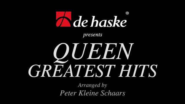 Queen Greatest Hits - arr. Peter Kleine Schaars