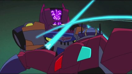 Transformers: Animated - Optimus Prime Vs. Headmaster