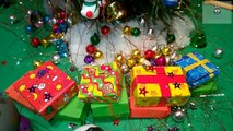 6. Новый Год - Свинка Пеппа с друзьями открывают подарки в школе, мультик с игрушками Peppa Pig toy