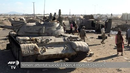 Yémen: attentat suicide à Aden, 4 morts et 5 blessés