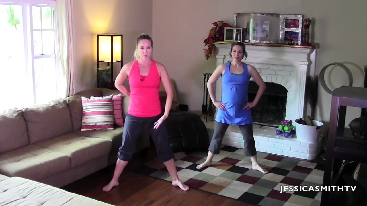 Exercise During Pregnancy_ Free Full Length 20-Minute Low Impact Prenatal Cardio Workout