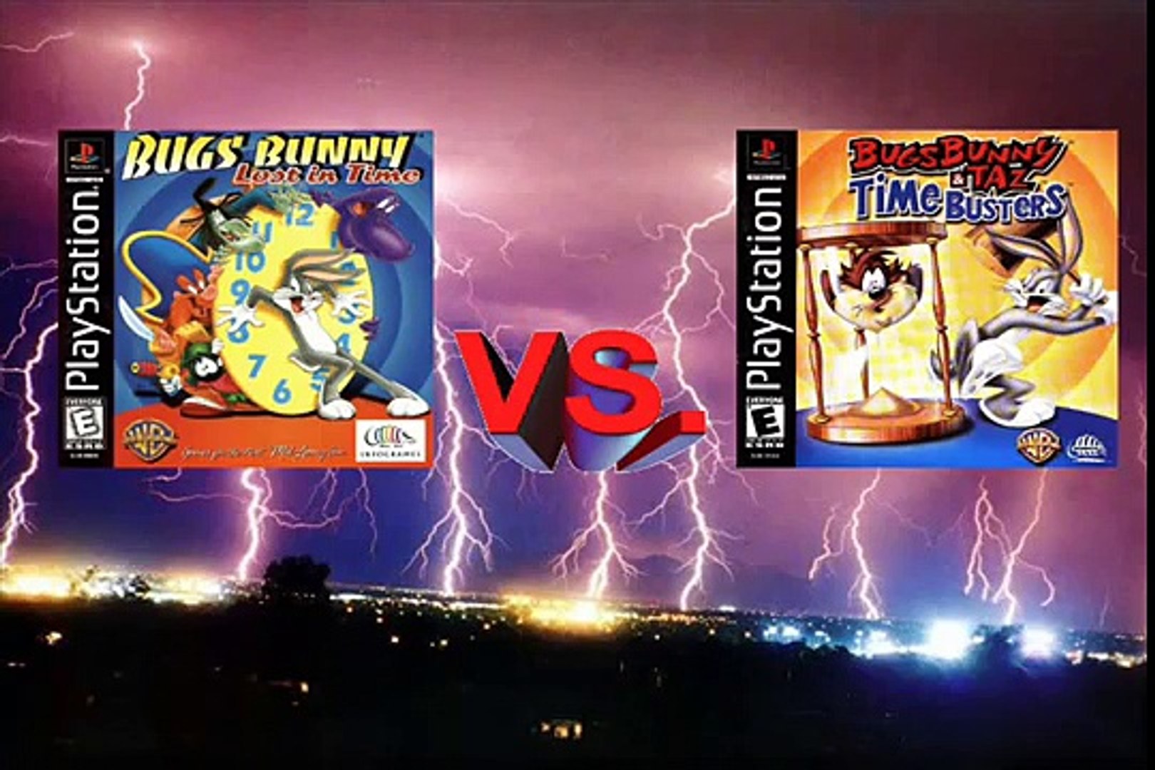 VGB - Bugs Bunny Lost in Time (1999) Vs Bugs and Taz Time Busters (2000) -  Vidéo Dailymotion