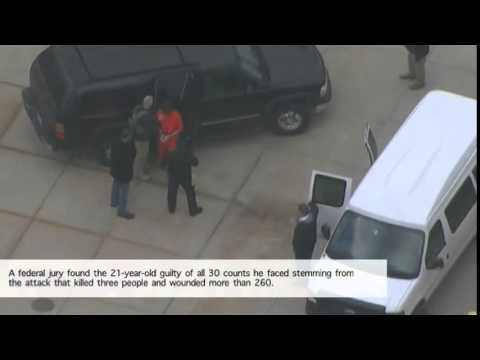 Tsarnaev guilty on all charges in Boston Marathon bombing