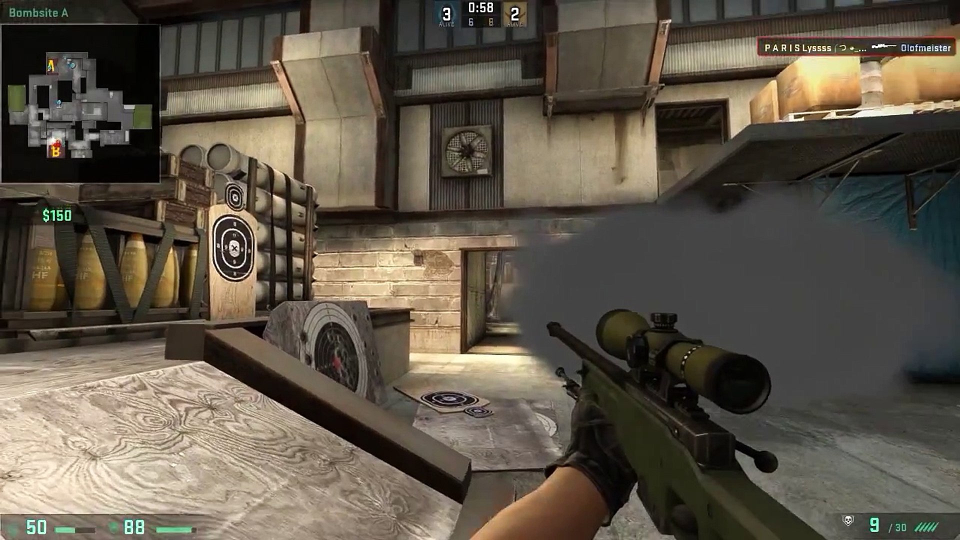 Lyssss clutch AWP 4K with 6Hp #clutch #matchmaking #csgo - video ...