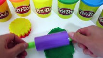Play Doh Rainbow Cake Strawberry Frosting | Fun & Easy DIY Play Doh How To with Play Dough Plus!