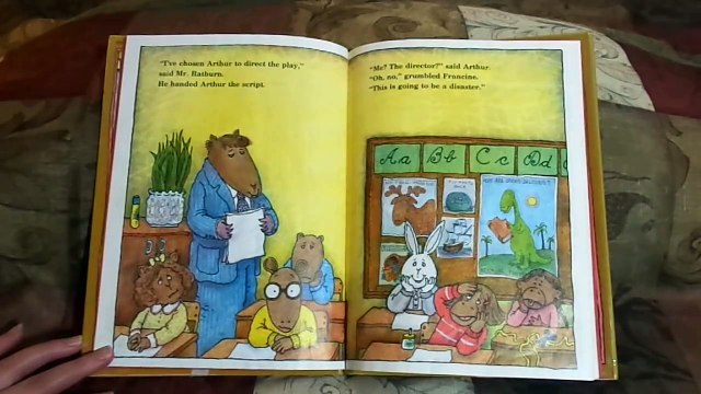 ARTHURS THANKSGIVING Childrens Read Aloud Along Story Book by Marc Brown
