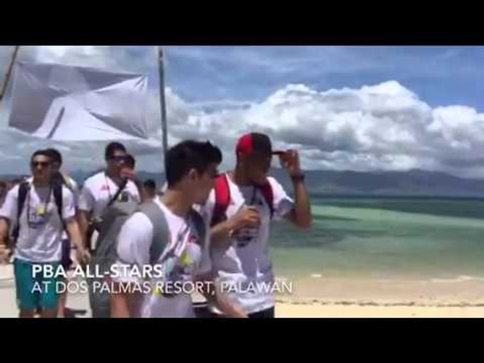 PBA All-Stars hit the beach in Puerto Princesa, Palawan