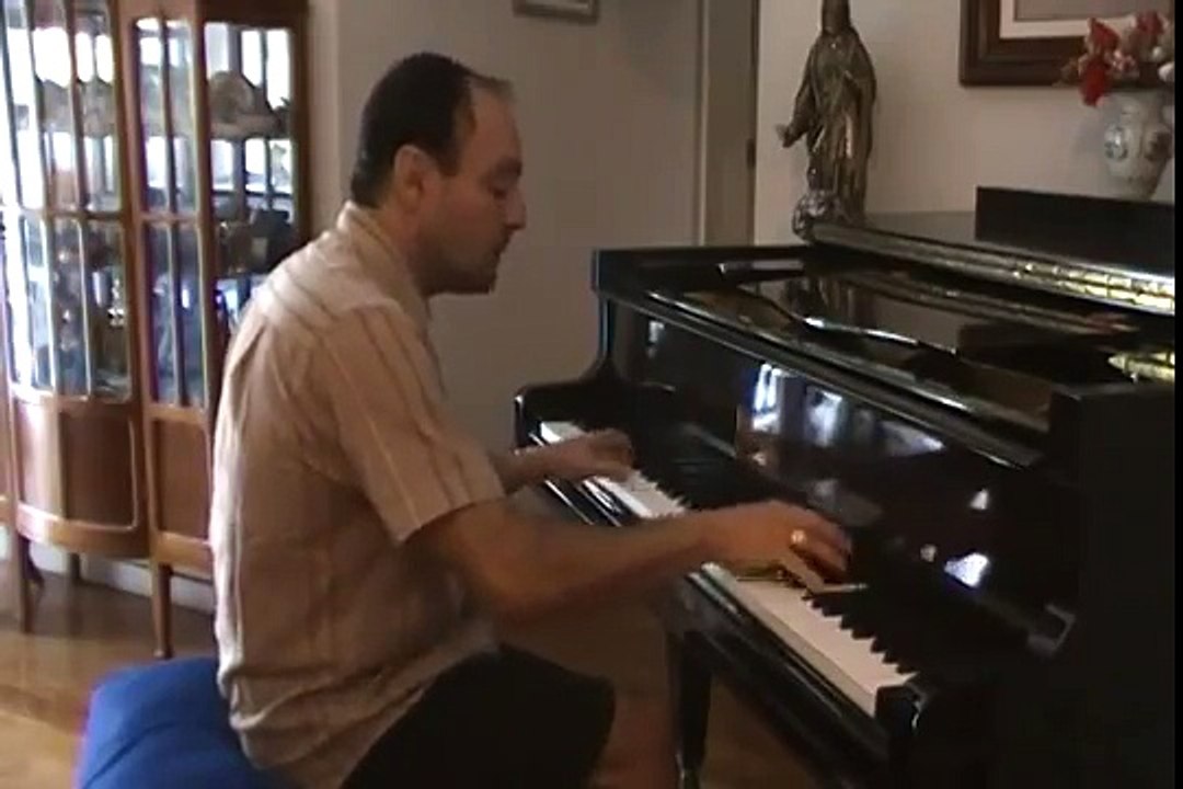 THE SIMPSONS film theme song music/ strauss zarathustra opening abertura/ piano solo instrumental