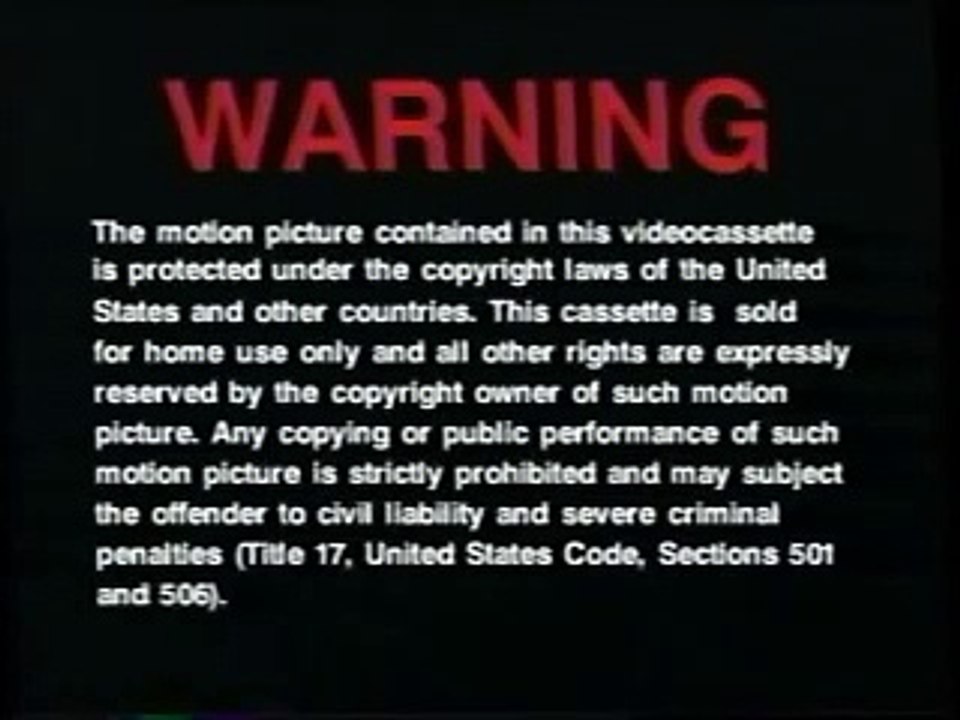 Opening To Beethovens 3rd 2000 VHS