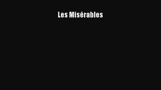Download Les Misérables PDF Online