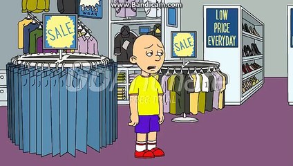 Caillou has a Nightmare/Grounded