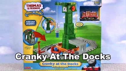 Download Video: Cranky At The Docks Spongebob Squarepants Take N Play Kids Thomas The Train Toy Train Set Salty