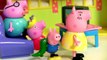 Pig George Has Tummy Ache after Eating Cake and Poops in the Toilet Candy Play Doh Peppa Pig Parody