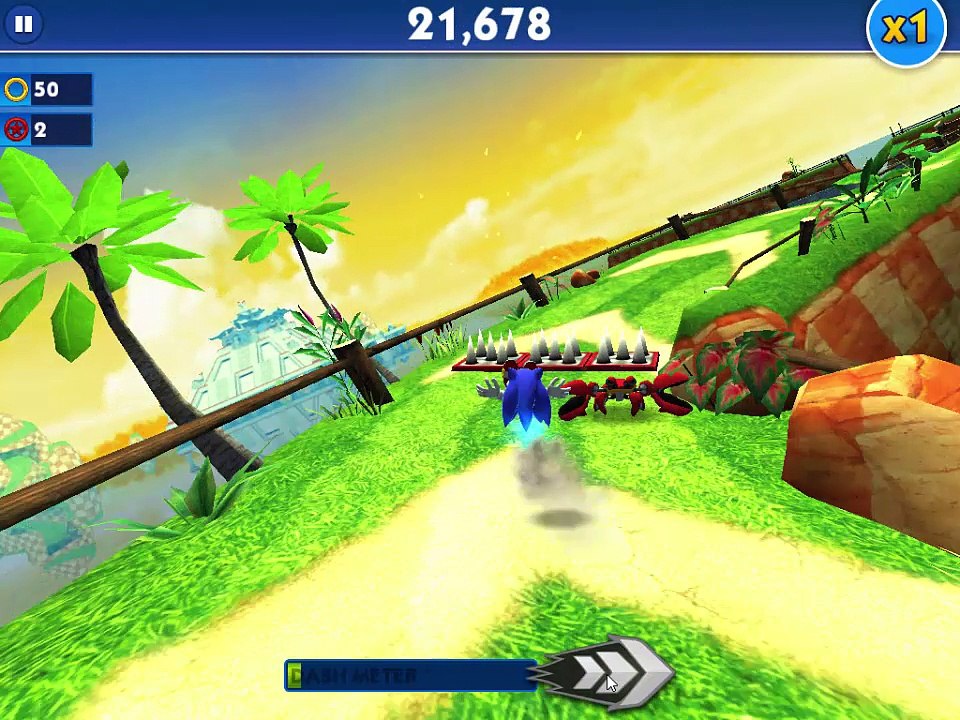 Sonic Dash Gameplay on Windows