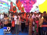 33 feet tall Rudraksha Shivling made entry in Limca Book of records, Gir-Somnath - Tv9