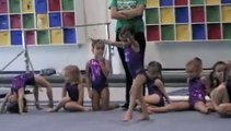 Evolution of a Gymnast- 2 years old-5 years old