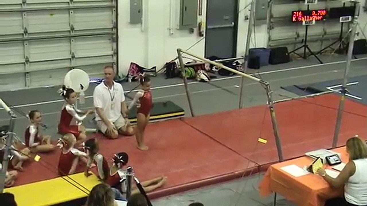 Gymnastics USAG Level 3 Bars - Kailey Pando, Flip City Fall Festival Oct.. 10, 2009