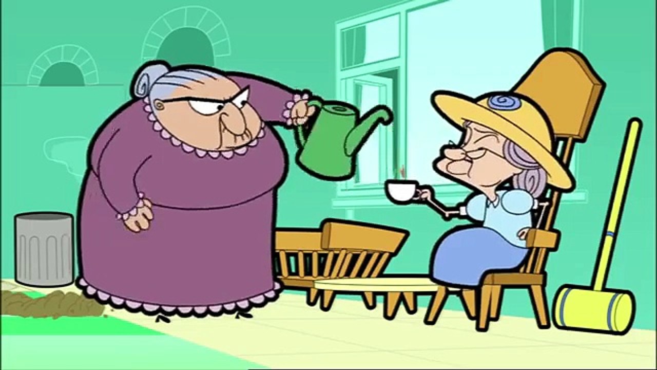 Mr Bean - Teddy is a mole-