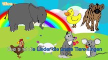 Die Lieder der Tiere Sing mit (Karaoke Version) mit Text am Bildschirm Yleekids Deutsch