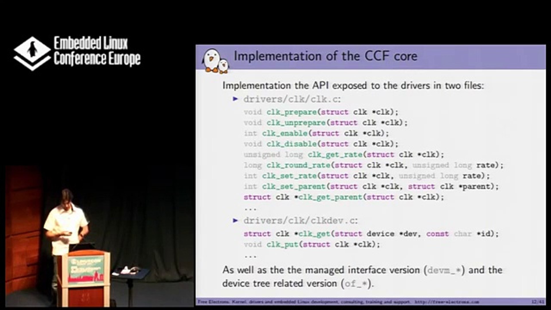 Common Clock Framework How To Use It - Gregory Clement, Free Electrons