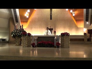 Simbang Gabi at the Gesu (Day 1 - Dec. 15, 2014)