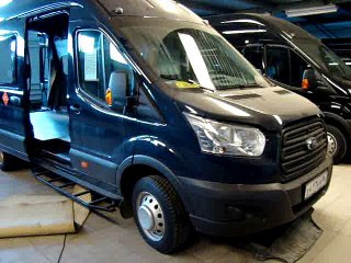 Установка кондиционера PANASONIC 10 кВт на Форд Транзит