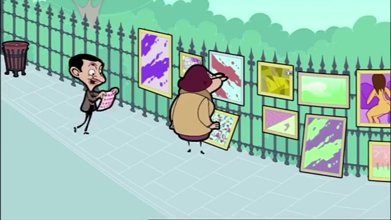 Mr Bean - Nude art
