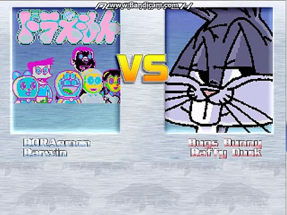 MUGEN Request - Doraemon/Darwin MVC vs Bugs Bunny/Daffy Duck
