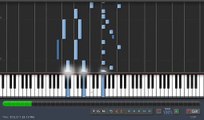 Code Lyoko Theme - Synthesia - Piano version