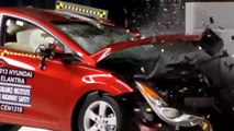 Terrifying car crashes New crash test revealed by Insurance Institute for Highway Safety