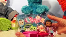 Doc McStuffins toys Bright Eyes Doc and Lambie Set, open box and new glasses for Lambie
