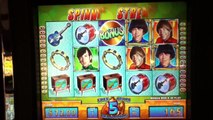 THE MONKEES Penny Video Slot Machine with BONUS RETRIGGERED and a BIG WIN Las Vegas casino