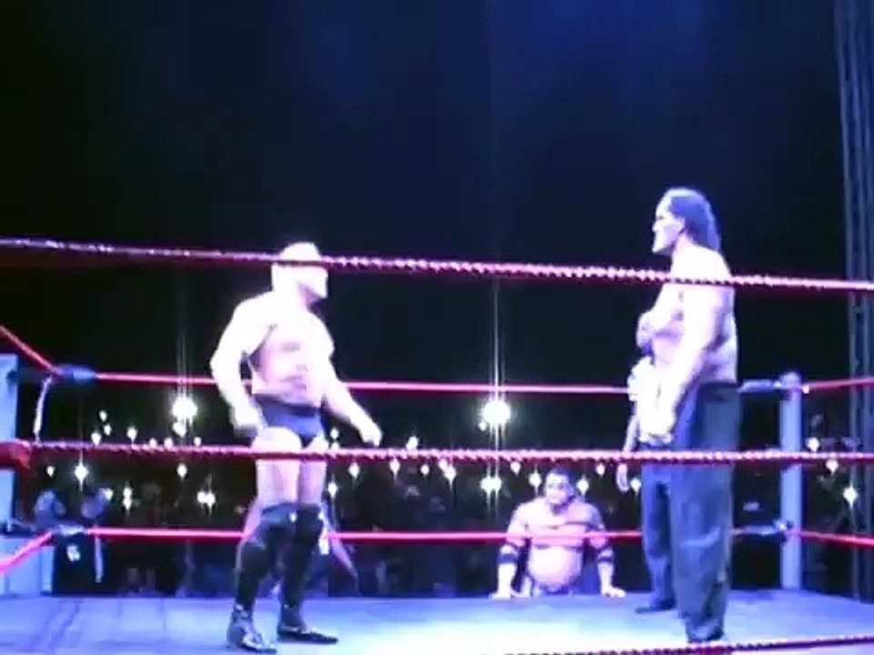 WWE Wrestling Legend Bloodied - Real Footage
