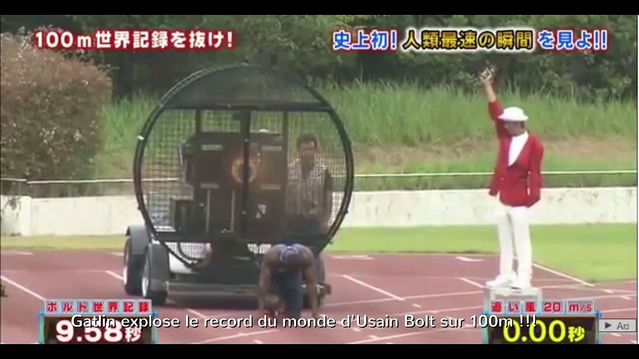 Gatlin explose le record du monde d'Usain Bolt sur 100m