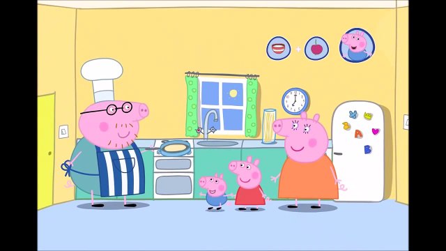 Мультфильм свинка Пеппа на русском. Игра папа Свин печет блины. Peppa Pig. Svinka Peppa.