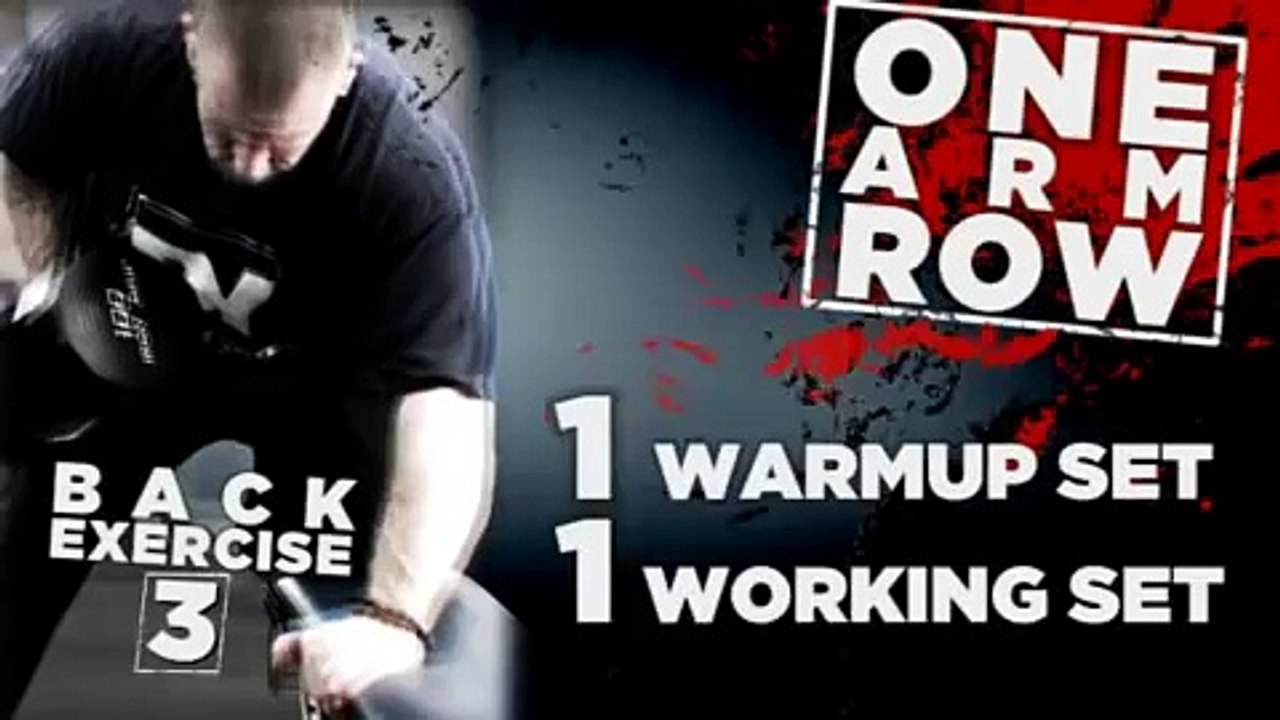 Dorian Yates  Back Workout   Blood & Guts Training Program