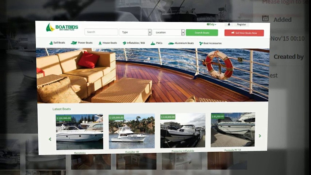 Boatbids Australia's No1 boat sales and boat auction site.