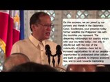 Aquino calls on nations to unite, not impose