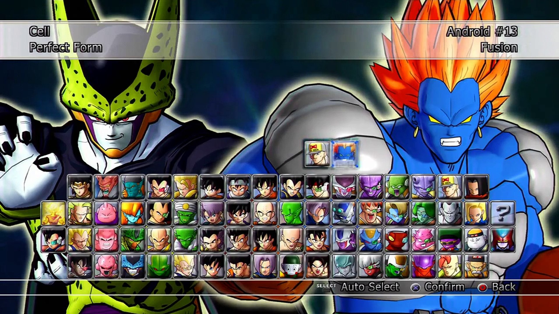 Dragon Ball Raging Blast 2 All Characters