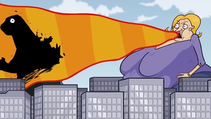 YO MAMA SO FAT! Godzilla