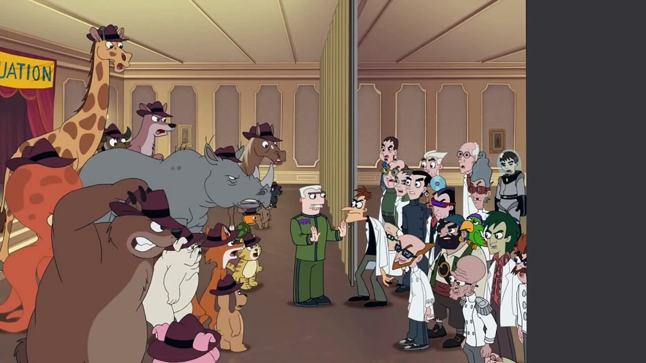 Phineas and Ferb Save Summer - Monogram Gets Fired [CLIP]