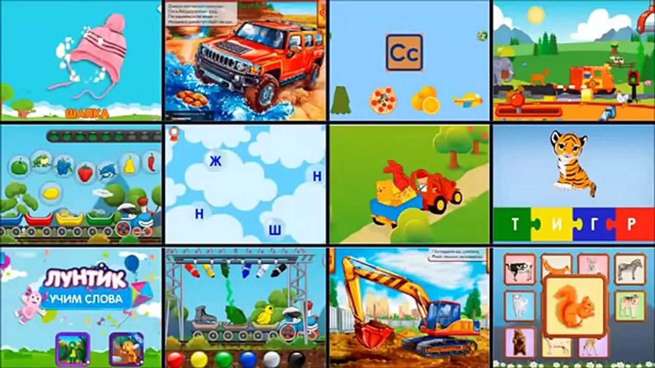 мультики про машинки Раскраска и Мойка машини развивающий мультик для детей 3