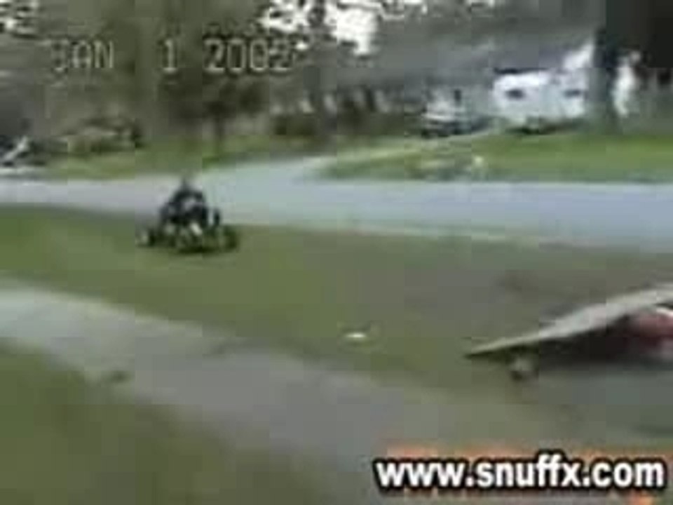 L'inconnu d'OP fait du freestyle Kart