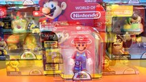 World Of Nintendo Super Mario Bros. Mario Luigi with Donkey Kong Bowser Toys and Playset