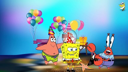 Spongebob Squarepants Happy Birthday Song ~ Crazy Funny War Edition (HD)